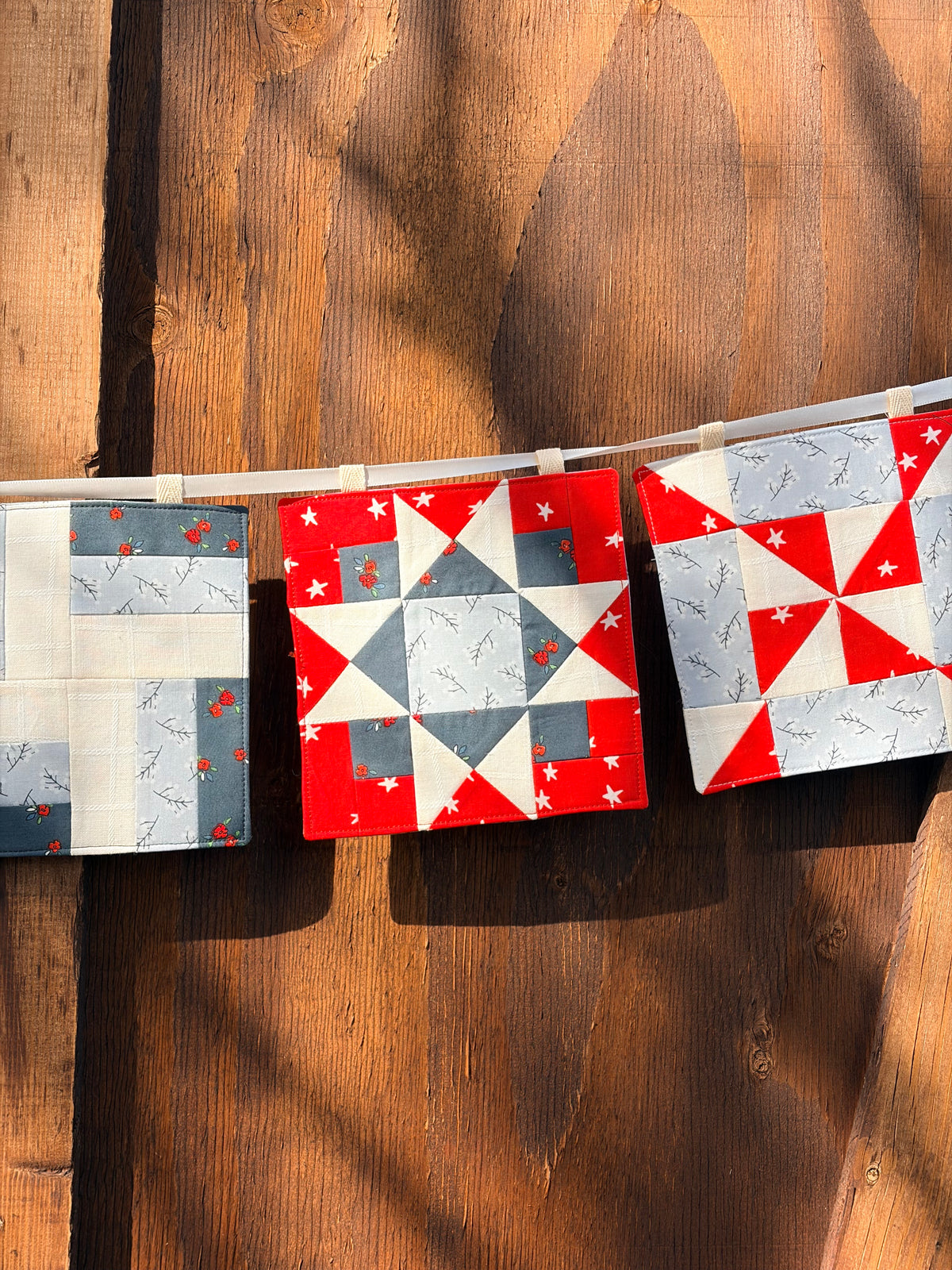 Quilt Block Sampler Garland | PDF Pattern | Digital Download