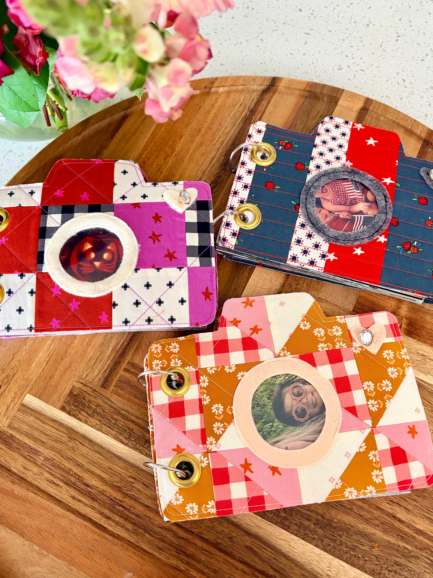 Quilted Camera Photo Albums | PDF Pattern | Digital Download