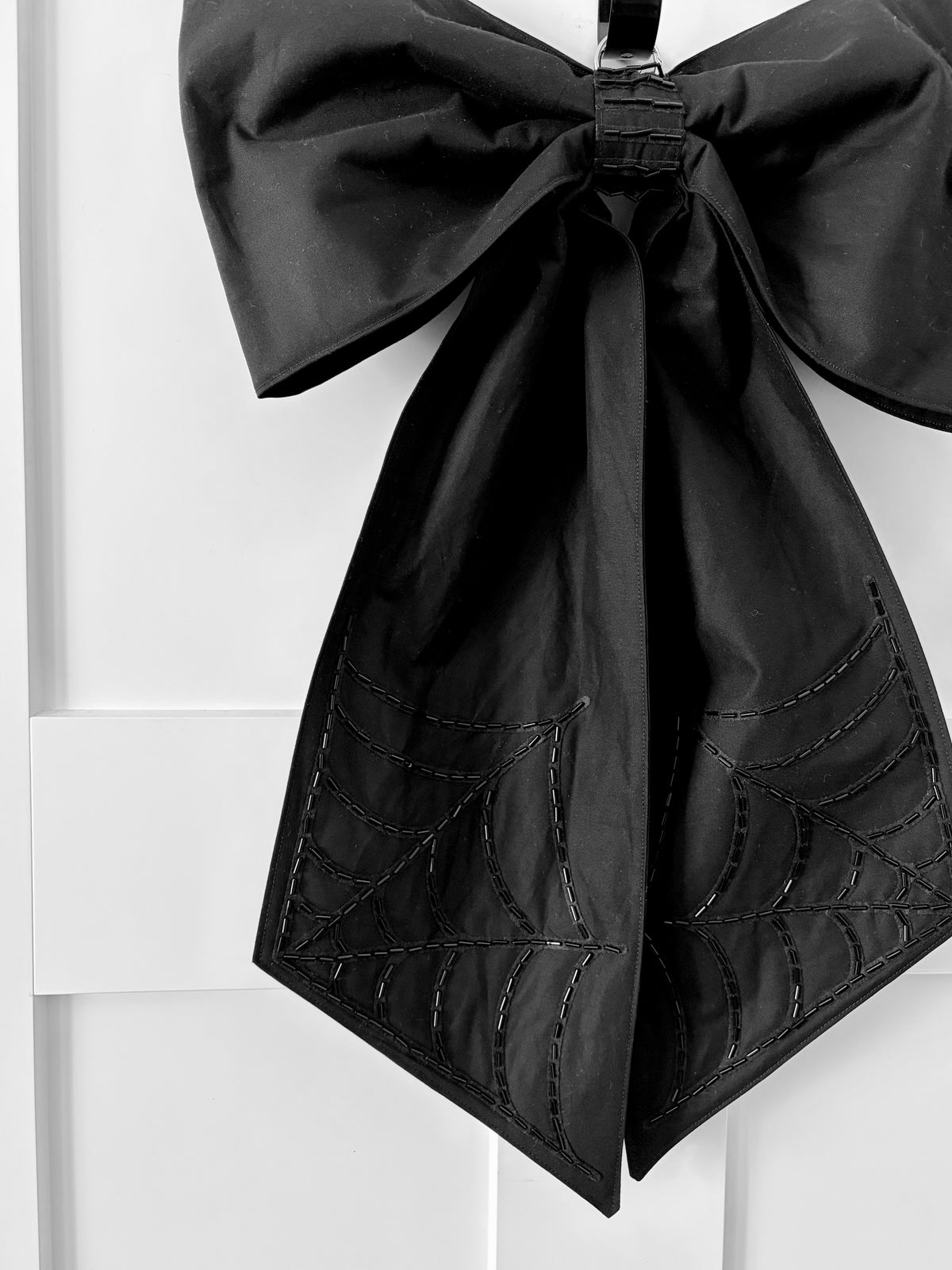 Beaded Spiderweb Oversized Bow | PDF Pattern | Digital Download