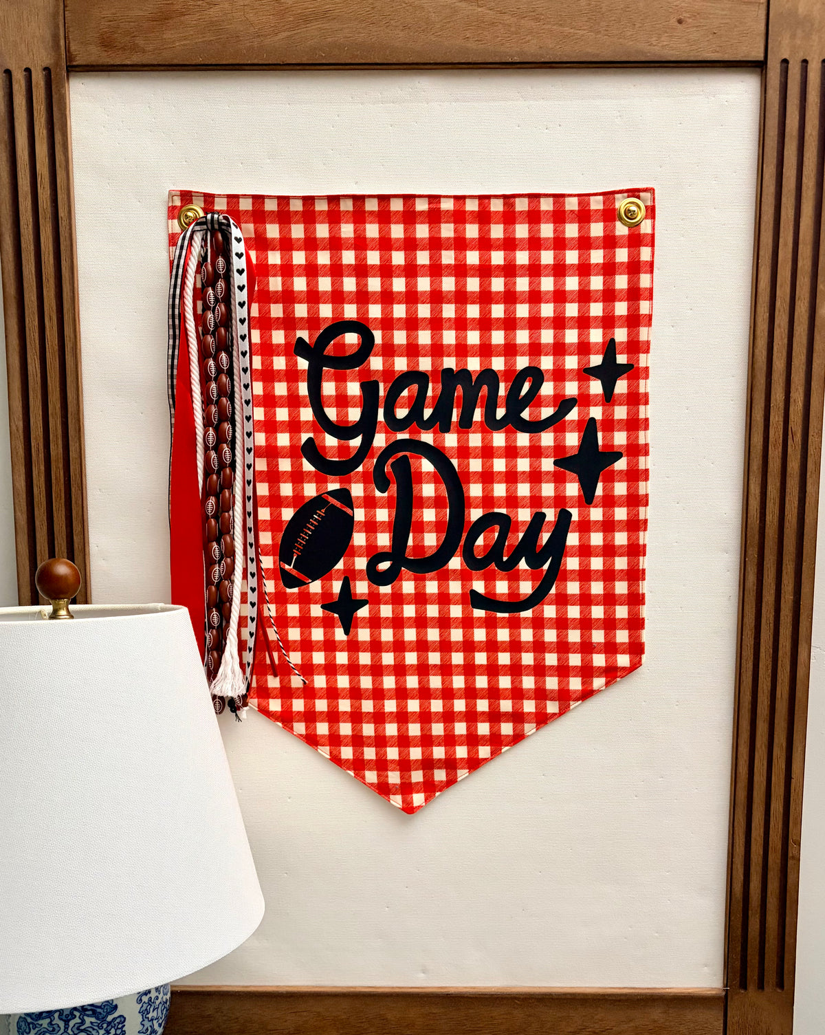 Football Game Day Banner | PDF Pattern | Digital Download