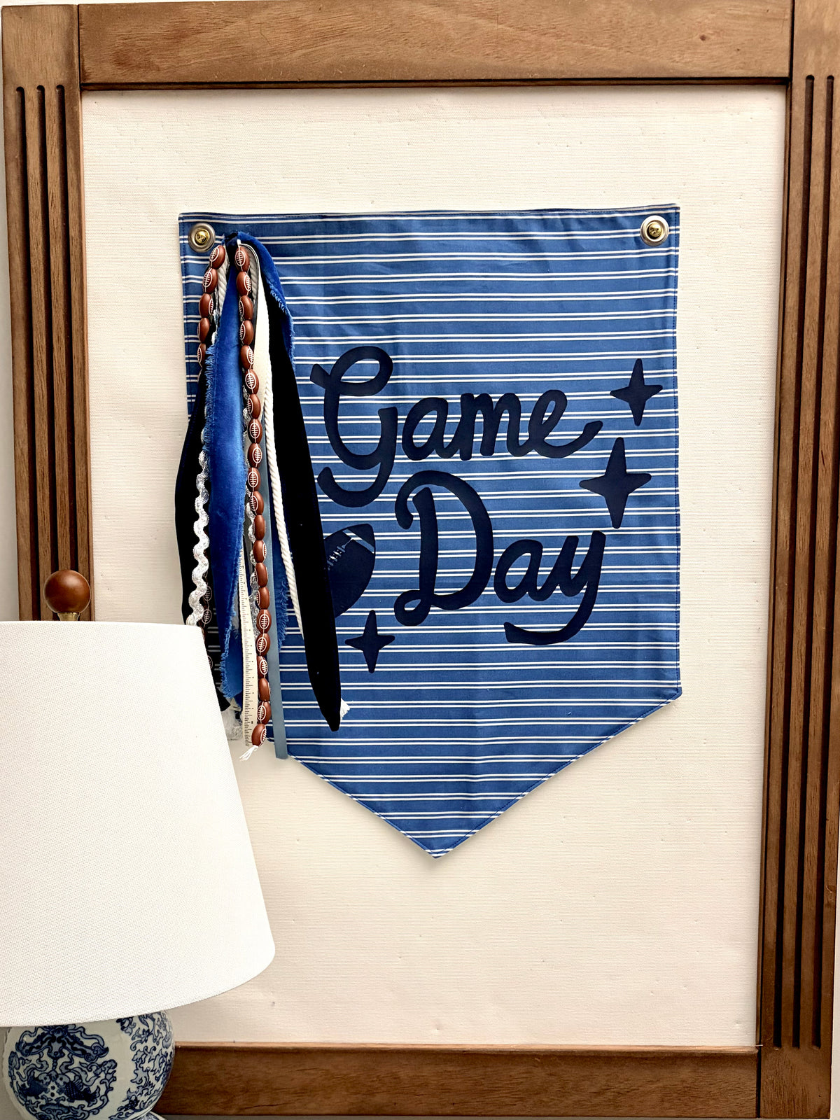 Football Game Day Banner | PDF Pattern | Digital Download