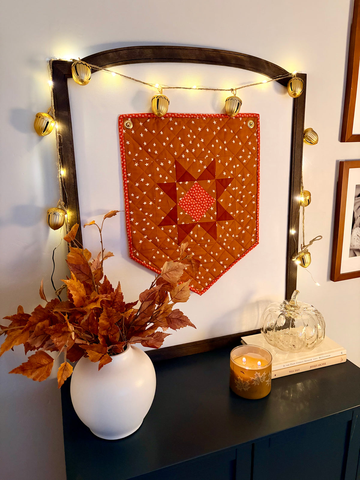Sawtooth Star Quilted Banner | Free PDF Pattern | Digital Download