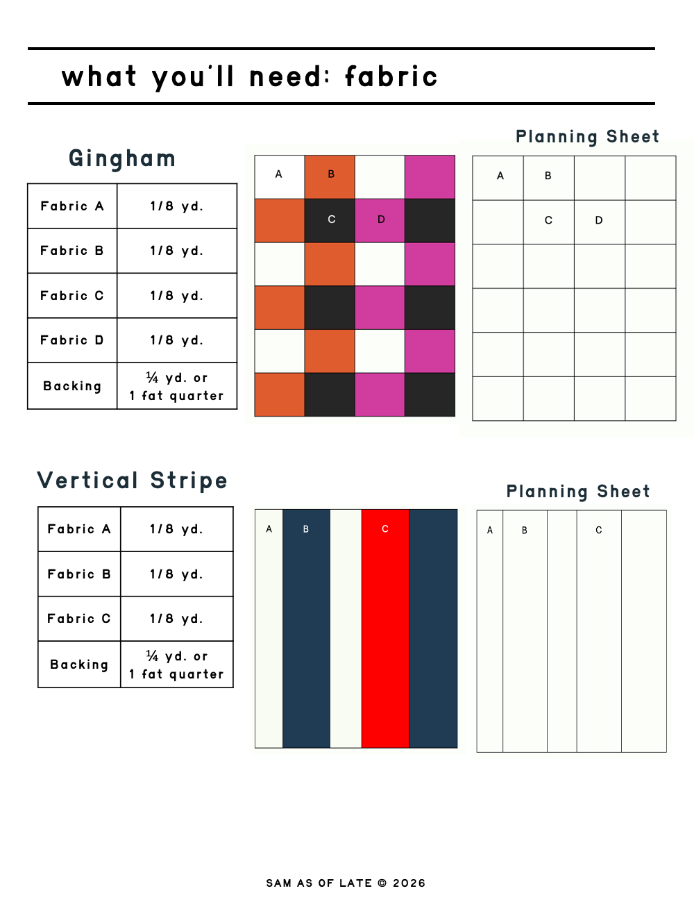 Quilted Camera Photo Albums | PDF Pattern | Digital Download